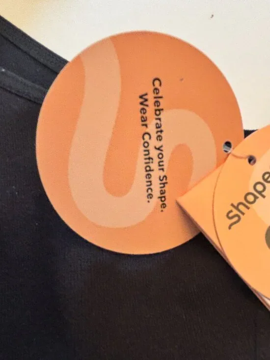 Shapermint All Day Every Day Scoop Neck Cami Tank Top Black Shapewear 14 16 New - Picture 9 of 16